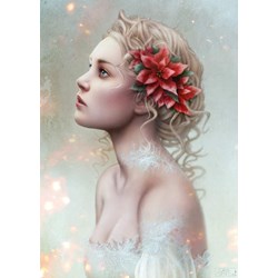 Nathan (87628) - Cris Ortega: "Poinsettia" - 1000 pezzi