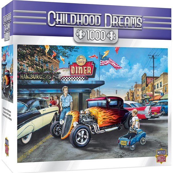 MasterPieces (71811) - "Hot Rods and Milkshakes" - 1000 pezzi