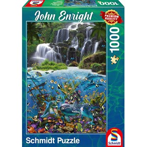 Schmidt Spiele (59684) - John Enright: "Waterfall" - 1000 pezzi