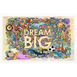Pintoo (h1671) - "Dream Big" - 1000 pezzi