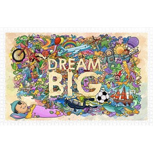 Pintoo (h1671) - "Dream Big" - 1000 pezzi