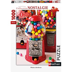 Nathan (87636) - "Plaisirs d'Enfance" - 1000 pezzi