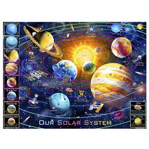 Pintoo (h2133) - Adrian Chesterman: "Solar System" - 1200 pezzi