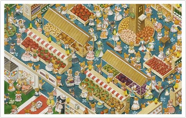 Pintoo (h1776) - "Smart, The Market" - 4000 pezzi