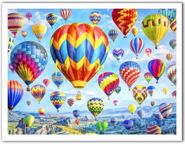 Pintoo (h2085) - Lars Stewart: "Hot Air Balloon Festival" - 1200 pezzi