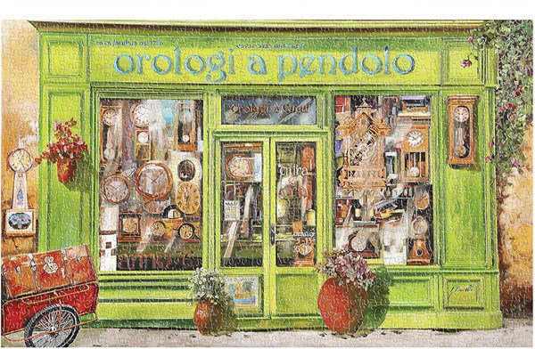 Pintoo (h1999) - Guido Borelli: "Clock Shop" - 1000 pezzi
