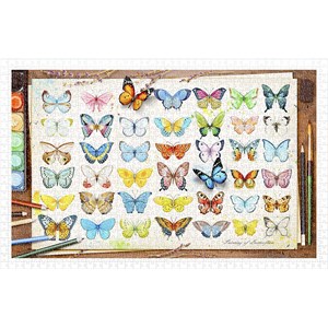 Pintoo (h2027) - "Beautiful Butterflies" - 1000 pezzi