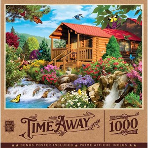 MasterPieces (72041) - "Cascading Cabin" - 1000 pezzi