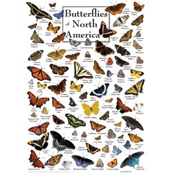 MasterPieces (71971) - "Butterflies of North America" - 1000 pezzi