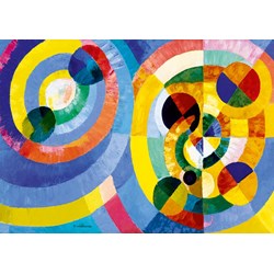 Bluebird Puzzle (60081) - Robert Delaunay: "Circular Forms, 1930" - 1000 pezzi