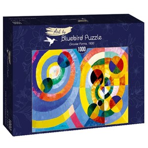 Bluebird Puzzle (60081) - Robert Delaunay: "Circular Forms, 1930" - 1000 pezzi