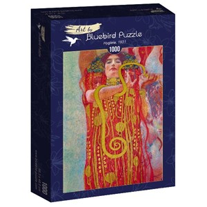 Bluebird Puzzle (60087) - Gustav Klimt: "Hygieia, 1931" - 1000 pezzi