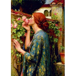 Bluebird Puzzle (60096) - John William Waterhouse: "The Soul of the Rose, 1903" - 1000 pezzi