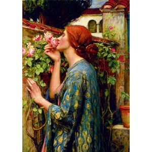 Bluebird Puzzle (60096) - John William Waterhouse: "The Soul of the Rose, 1903" - 1000 pezzi