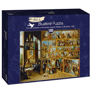 Bluebird Puzzle (60054) - David Teniers the Younger: "The Art Collection of Archduke Leopold Wilhelm in Brussels, 1652" - 1000 pezzi
