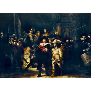 Bluebird Puzzle (60078) - Rembrandt: "The Night Watch, 1642" - 1000 pezzi