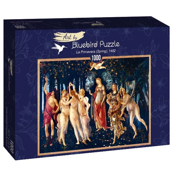 Bluebird Puzzle (60057) - Sandro Botticelli: "La Primavera (Spring), 1482" - 1000 pezzi