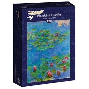 Bluebird Puzzle (60062) - Claude Monet: "Water Lilies, 1917" - 1000 pezzi