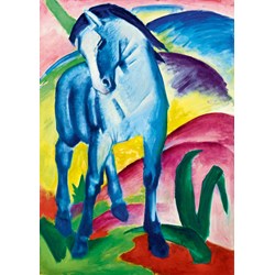 Bluebird Puzzle (60069) - Franz Marc: "Blue Horse I, 1911" - 1000 pezzi