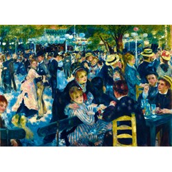 Bluebird Puzzle (60049) - Pierre-Auguste Renoir: "Dance at Le Moulin de la Galette, 1876" - 1000 pezzi
