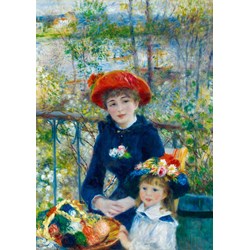 Bluebird Puzzle (60050) - Pierre-Auguste Renoir: "Two Sisters (On the Terrace), 1881" - 1000 pezzi
