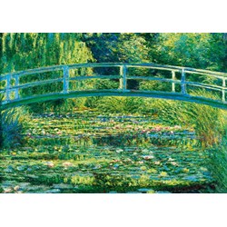 Bluebird Puzzle (60043) - Claude Monet: "The Water-Lily Pond, 1899" - 1000 pezzi