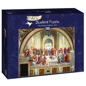 Bluebird Puzzle (60013) - Raphael: "The School of Athens, 1511" - 1000 pezzi