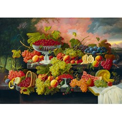 Bluebird Puzzle (60024) - Severin Roesen: "Still Life, 1867" - 1000 pezzi