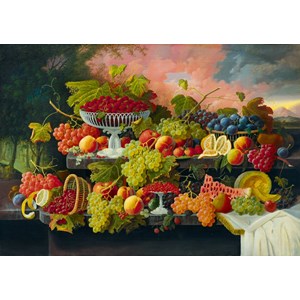 Bluebird Puzzle (60024) - Severin Roesen: "Still Life, 1867" - 1000 pezzi