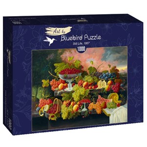 Bluebird Puzzle (60024) - Severin Roesen: "Still Life, 1867" - 1000 pezzi