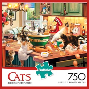 Buffalo Games (17080) - Steve Read: "Kitten Kitchen Capers" - 750 pezzi