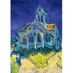 Bluebird Puzzle (60089) - Vincent van Gogh: "The Church in Auvers-sur-Oise, 1890" - 1000 pezzi