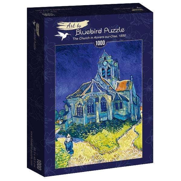 Bluebird Puzzle (60089) - Vincent van Gogh: "The Church in Auvers-sur-Oise, 1890" - 1000 pezzi