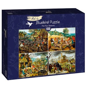 Bluebird Puzzle (60020) - Pieter Brueghel the Younger: "The Four Seasons" - 1000 pezzi