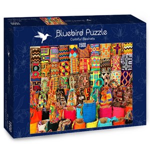 Bluebird Puzzle (70223) - "Colorful Baskets" - 1500 pezzi