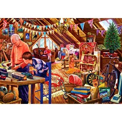 Bluebird Puzzle (70433) - Steve Crisp: "Attic Playtime" - 1500 pezzi