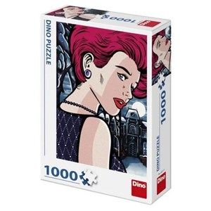 Dino (53271) - "Pop Art, Mysterious Woman" - 1000 pezzi