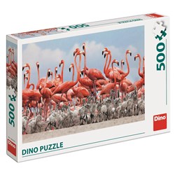 Dino (50250) - "Flamingoes" - 500 pezzi