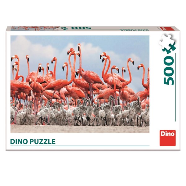 Dino (50250) - "Flamingoes" - 500 pezzi