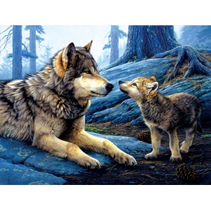 SunsOut (60966) - Daniel Smith: "Brother Wolf" - 500 pezzi