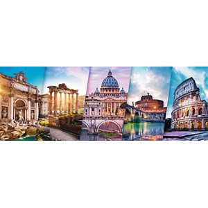 Trefl (29505) - "Collage, Rome" - 500 pezzi