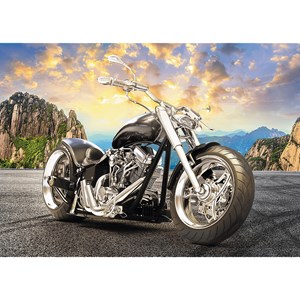 Trefl (37384) - "Black Motorcycle" - 500 pezzi