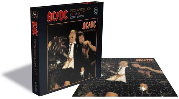 Zee Puzzle (25756) - "AC/DC, If You Want Blood" - 500 pezzi