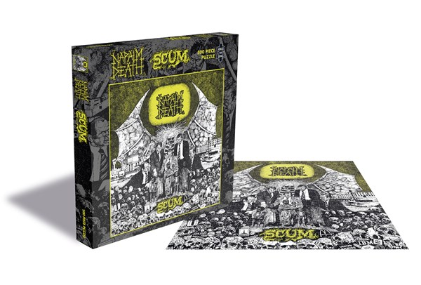 Zee Puzzle (26707) - "Napalm Death, Scum" - 500 pezzi