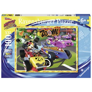 Ravensburger (10974) - "Mickey and the Roadster Racers" - 100 pezzi