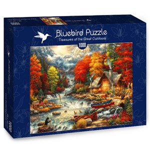 Bluebird Puzzle (70408) - Chuck Pinson: "Treasures of the Great Outdoors" - 1000 pezzi