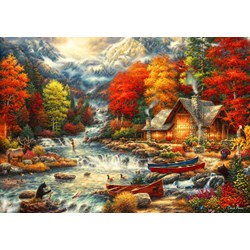Bluebird Puzzle (70408) - Chuck Pinson: "Treasures of the Great Outdoors" - 1000 pezzi