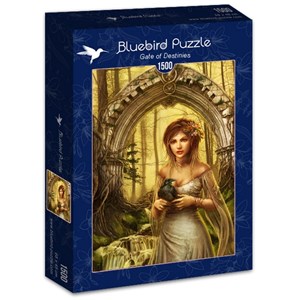 Bluebird Puzzle (70428) - Cris Ortega: "Gate of Destinies" - 1500 pezzi