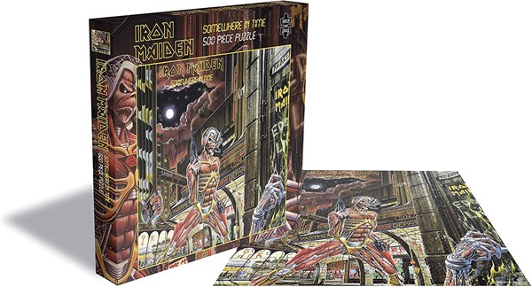 Zee Puzzle (22878) - "Iron Maiden, Somewhere in Time" - 500 pezzi