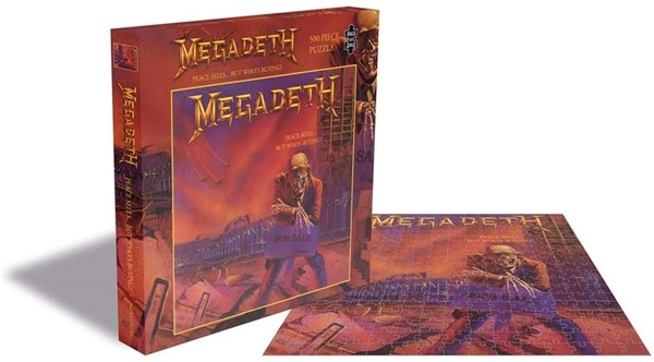 Zee Puzzle (26223) - "Megadeth, Peace Sells" - 500 pezzi